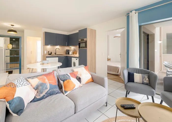 La Baule, 3 Pieces, Les Palmiers 公寓 La Baule