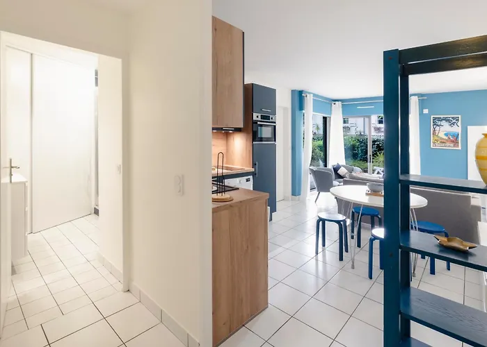 La Baule, 3 Pieces, Les Palmiers 公寓